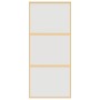 Golden sliding door ESG glass frosted aluminum 90x205cm by , Doors for the home - Ref: Foro24-155152, Price: 195,10 €, Discou...