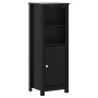 Mueble de baño BERG madera maciza de pino negro 40x34x110 cm de , Muebles de baño - Ref: Foro24-358545, Precio: 123,08 €, Des...