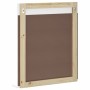 Badezimmerspiegel mit Ablage BERG Massivholz weiß 60x12x70cm von , Spiegel - Ref: Foro24-358558, Preis: 47,31 €, Rabatt: %