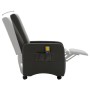 Gray Faux Leather Reclining Massage Chair by , Electric massage chairs - Ref: Foro24-248637, Price: 197,23 €, Discount: %