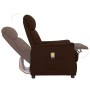 Brown synthetic leather massage chair by , Electric massage chairs - Ref: Foro24-338858, Price: 181,99 €, Discount: %