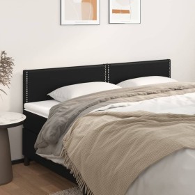 Headboards 2 units of black synthetic leather 80x5x78/88 cm by , Headboards and footboards - Ref: Foro24-345952, Price: 56,89...