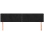 Cabeceros 2 unidades de terciopelo negro 100x5x78/88 cm de , Cabeceros y pies de cama - Ref: Foro24-346000, Precio: 69,99 €, ...