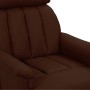 Sillón de masaje elevable cuero sintético marrón de , Sillones de masaje eléctricos - Ref: Foro24-3093233, Precio: 242,99 €, ...