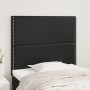 Headboards 2 units of black synthetic leather 80x5x78/88 cm by , Headboards and footboards - Ref: Foro24-3116264, Price: 56,9...