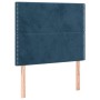 Headboards 2 units of dark blue velvet 90x5x78/88 cm by , Headboards and footboards - Ref: Foro24-3116232, Price: 68,93 €, Di...