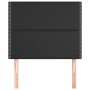 Headboards 2 units of black synthetic leather 90x5x78/88 cm by , Headboards and footboards - Ref: Foro24-3116270, Price: 56,8...