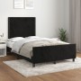 Estructura de cama con cabecero de terciopelo negro 120x200 cm de , Camas y somieres - Ref: Foro24-3125686, Precio: 168,19 €,...