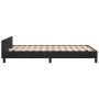 Estructura de cama con cabecero de terciopelo negro 120x200 cm de , Camas y somieres - Ref: Foro24-3125686, Precio: 168,70 €,...