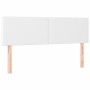 Cama box spring con colchón cuero sintético blanco 140x190 cm de , Camas y somieres - Ref: Foro24-3141000, Precio: 449,53 €, ...