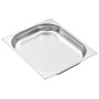 Gastronorm trays 8 units GN 1/2 40 mm stainless steel by , Buckets for steam tables - Ref: Foro24-50886, Price: 37,64 €, Disc...