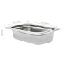 Gastronorm trays 8 units GN 1/4 65 mm stainless steel by , Buckets for steam tables - Ref: Foro24-50901, Price: 48,47 €, Disc...