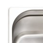 Gastronorm trays 8 units GN 1/6 150 mm stainless steel by , Buckets for steam tables - Ref: Foro24-50908, Price: 76,64 €, Dis...