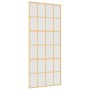 Goldene Schiebetür ESG-Glas mattiertes Aluminium 90x205cm von , Türen für zu Hause - Ref: Foro24-155176, Preis: 175,85 €, Rab...