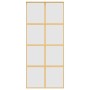 Goldene Schiebetür ESG-Glas mattiertes Aluminium 90x205cm von , Türen für zu Hause - Ref: Foro24-155188, Preis: 175,64 €, Rab...