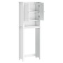 BERG toilet cabinet solid wood white 60x27x164.5 cm by , Bathroom furniture - Ref: Foro24-358554, Price: 148,27 €, Discount: %