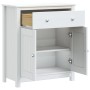 BERG bathroom cabinet solid white pine wood 69.5x34x80 cm by , Bathroom furniture - Ref: Foro24-358542, Price: 136,33 €, Disc...