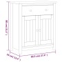 BERG bathroom cabinet solid white pine wood 69.5x34x80 cm by , Bathroom furniture - Ref: Foro24-358542, Price: 136,33 €, Disc...