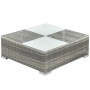 Set de muebles de jardín 8 pzas y cojines ratán sintético gris de vidaXL, Conjuntos de jardín - Ref: Foro24-42746, Precio: 92...