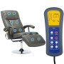 Grauer Massagesessel aus Kunstleder von , Elektrische Massagesessel - Ref: Foro24-248593, Preis: 276,01 €, Rabatt: %