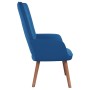 Sillón de relax de terciopelo azul de , Sillones - Ref: Foro24-327665, Precio: 100,19 €, Descuento: %