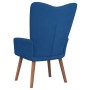 Sillón de relax de terciopelo azul de , Sillones - Ref: Foro24-327665, Precio: 101,99 €, Descuento: %