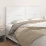 Headboards 4 units of white synthetic leather 100x5x78/88 cm by , Headboards and footboards - Ref: Foro24-3116301, Price: 112...