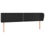 Cabecero de cuero sintético negro 183x23x78/88 cm de , Cabeceros y pies de cama - Ref: Foro24-3117106, Precio: 65,67 €, Descu...