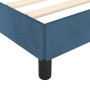 Dark blue velvet bed frame with headboard 90x190 cm by , Beds and slatted bases - Ref: Foro24-3125670, Price: 159,15 €, Disco...