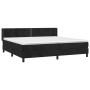 Box spring bed with black velvet mattress 200x200 cm by , Beds and slatted bases - Ref: Foro24-3130921, Price: 591,38 €, Disc...