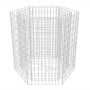 Arriate hexagonal de gaviones 100x90x100 cm de vidaXL, Maceteros y jardineras - Ref: Foro24-142533, Precio: 78,44 €, Descuent...