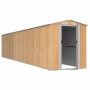 Light brown galvanized steel garden shed 192x1021x223 cm by , Sheds - Ref: Foro24-3147481, Price: 1,00 €, Discount: %