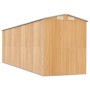 Cobertizo jardín acero galvanizado marrón claro 192x606x223 cm de , Cobertizos - Ref: Foro24-3147476, Precio: 915,96 €, Descu...