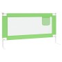 Safety railing child's bed green fabric 160x25 cm by , Safety railings - Ref: Foro24-10194, Price: 38,78 €, Discount: %