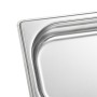 Gastronorm trays 12 units GN 1/4 40 mm stainless steel by , Buckets for steam tables - Ref: Foro24-50900, Price: 66,97 €, Dis...