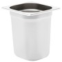 Gastronorm trays 8 units GN 1/6 200 mm stainless steel by , Buckets for steam tables - Ref: Foro24-50909, Price: 67,01 €, Dis...