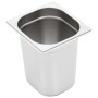 Gastronorm trays 8 units GN 1/6 200 mm stainless steel by , Buckets for steam tables - Ref: Foro24-50909, Price: 67,01 €, Dis...