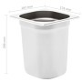 Gastronorm trays 8 units GN 1/6 200 mm stainless steel by , Buckets for steam tables - Ref: Foro24-50909, Price: 67,01 €, Dis...