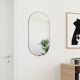 FMD Wall mirror with handmade oak shelf 54.5x13.5x67.5 cm | Foro24 | Onlineshop