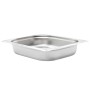 Gastronorm-Tabletts 4 Einheiten GN 1/2 65 mm Edelstahl von , Eimer für Dampftische - Ref: Foro24-50887, Preis: 35,25 €, Rabat...