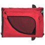 Haustier-Fahrradanhänger, Eisen-Oxford-Stoff, Rot, Schwarz von , Kinderwagen für Haustiere - Ref: Foro24-94027, Preis: 83,42 ...