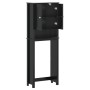 BERG toilet cabinet solid wood black 60x27x164.5 cm by , Bathroom furniture - Ref: Foro24-358555, Price: 178,84 €, Discount: %