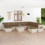 11-teilige Gartenmöbel aus Paletten und Kissen aus Tannenholz von , Gartensets - Ref: Foro24-3063692, Preis: 793,99 €, Rabatt: %