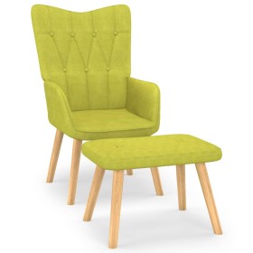 Grüner Stoffhocker, Entspannungsstuhl von , Sessel - Ref: Foro24-327539, Preis: 129,99 €, Rabatt: %