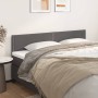 Headboards 2 units of gray synthetic leather 80x5x78/88 cm by , Headboards and footboards - Ref: Foro24-345956, Price: 57,68 ...