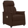 Brown synthetic leather electric massage chair by , Electric massage chairs - Ref: Foro24-3098500, Price: 223,47 €, Discount: %