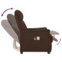 Brown synthetic leather electric massage chair by , Electric massage chairs - Ref: Foro24-3098500, Price: 223,47 €, Discount: %