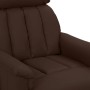 Brown synthetic leather electric massage chair by , Electric massage chairs - Ref: Foro24-3098500, Price: 223,47 €, Discount: %