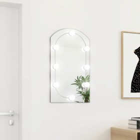 LED light mirror glass arch 70x40 cm by , Mirrors - Ref: Foro24-3102977, Price: 34,63 €, Discount: %