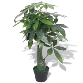 Árbol de la fortuna artificial con macetero 85 cm verde de vidaXL, Flora artificial - Ref: Foro24-244448, Precio: 40,99 €, De...